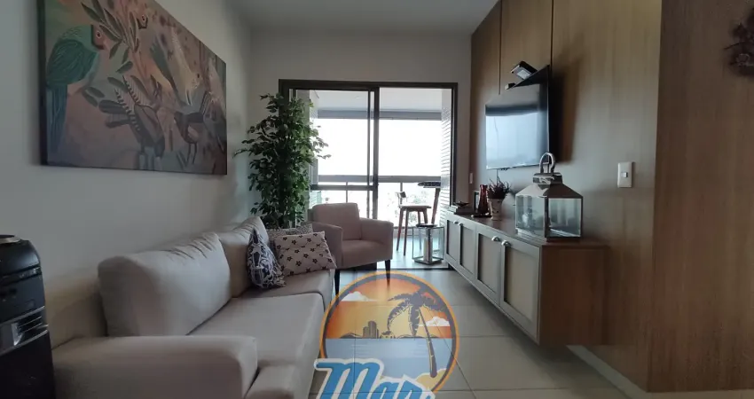 Lindo e fino apartamento, com ampla vista para o mar, excelente localização em empreendimento novo, com lazer muito completo.