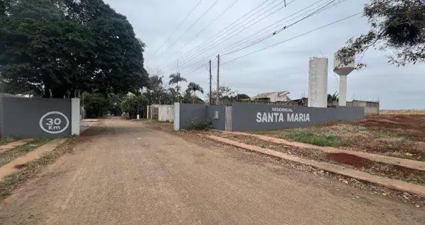 Chácara à venda em Maringá, Condomínio Santa Maria, com 1 quarto, com 1000 m²