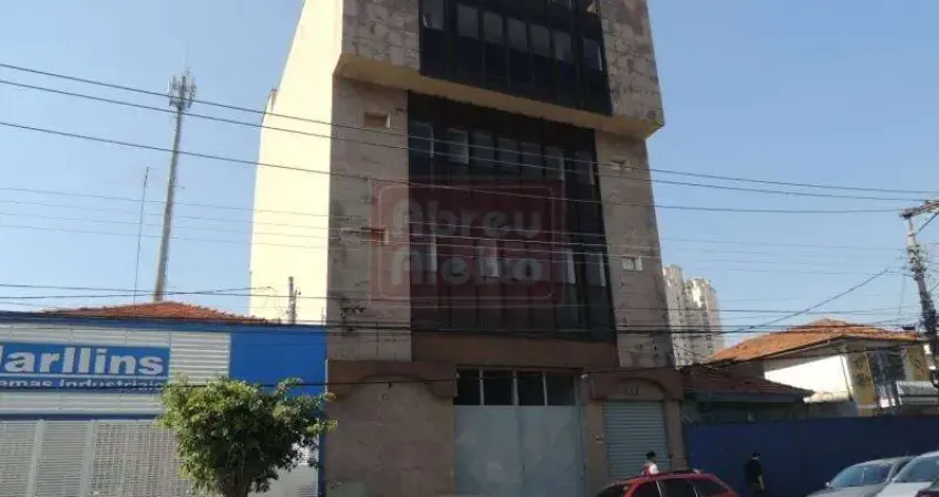 Tatuapé - prédio comercial com salão no térreo + 03 pavimentos de escritorios + 1 pavimento de cobertura + galpão / quadra poliesportiva