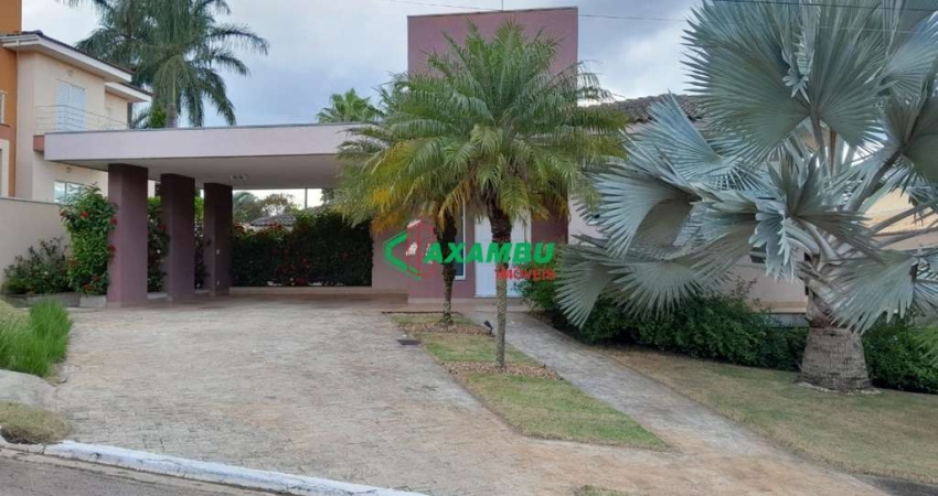 Casa de luxo em condomínio à venda bairro Caxambu, Jundiaí-SP: 03 quartos, sendo 03 suítes, 02 com closet, 3 salas, 6 banheiros, 4 vagas.