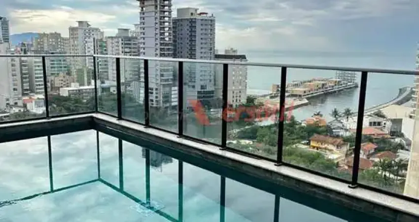 Apartamento 02 suítes com vista para o hard rock, pereque, porto belo - sc