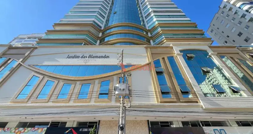 Apartamento 04 suítes mobiliado na meia praia, meia praia, itapema - sc