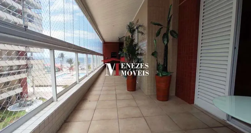 Apartamento pé na areia a venda em bertioga - centro -ref. 1909