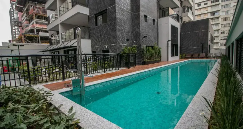 Apartamento 2 dormitórios com varanda e vaga a 500m da Oscar Freire