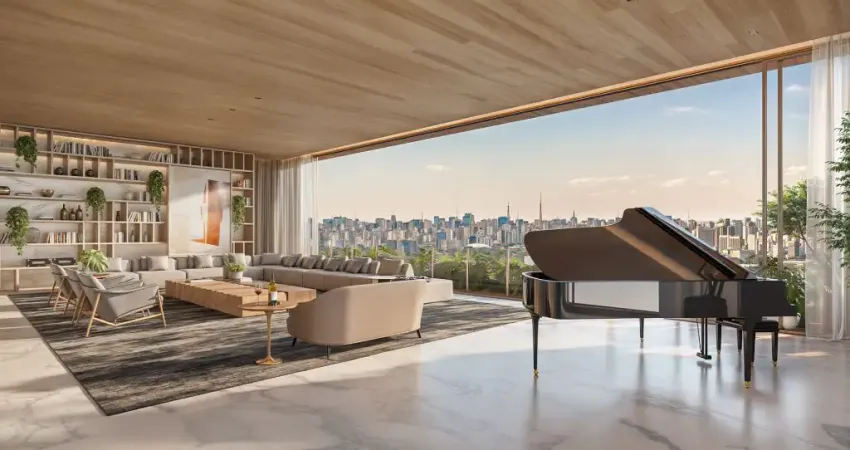 apartamento luxuoso vista Ibirapuera