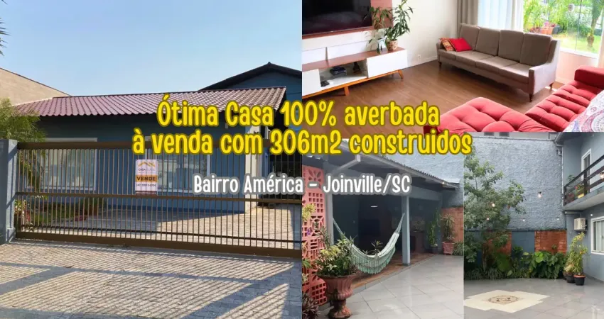 Oportunidade! casa averbada a venda no america com preço promocional!