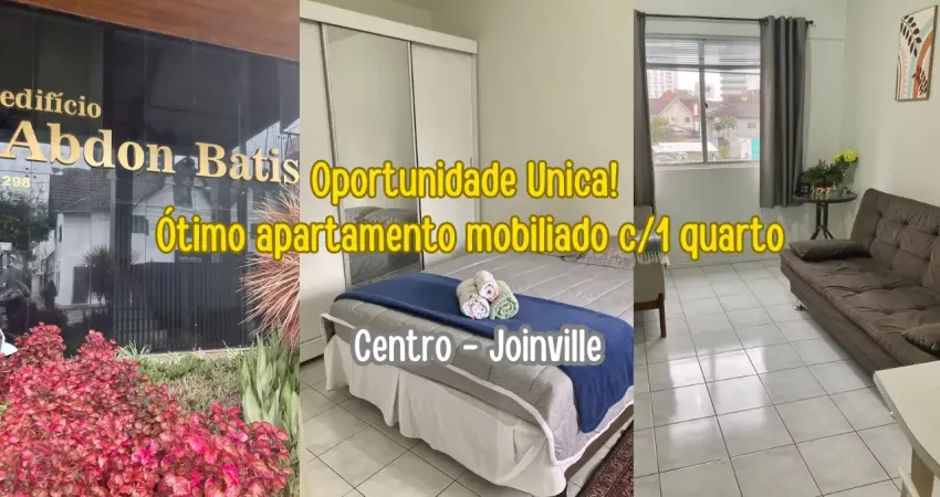 Apartamento com 1 quarto à venda na Rua Abdon Batista, 298, Centro, Joinville