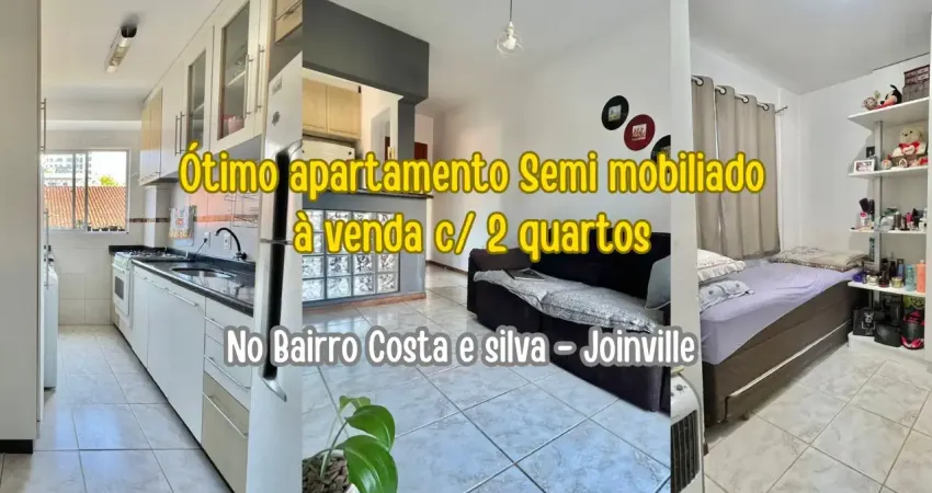 Lindo apartamento com 2 quartos à venda no bairro costa e silva