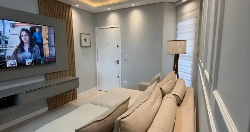 Lindo apartamento mobiliado a venda no bairro saguaçu. pronto pra morar