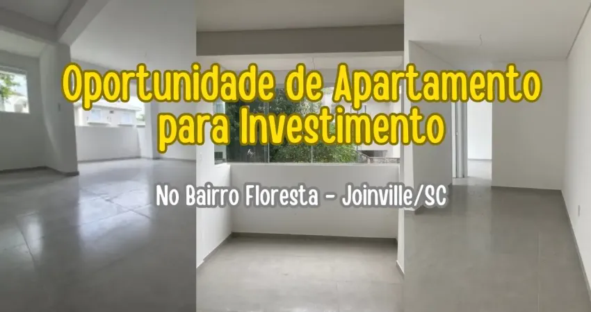 Ótimo apartamento em edificio novo no bairro floresta em joinville