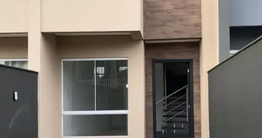 Ótimo sobrado geminado novo à venda no bairro costa e silva joinville