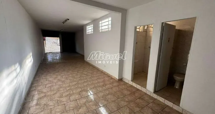 Salão comercial, 70,4m² para aluguel, nova américa - piracicaba -
