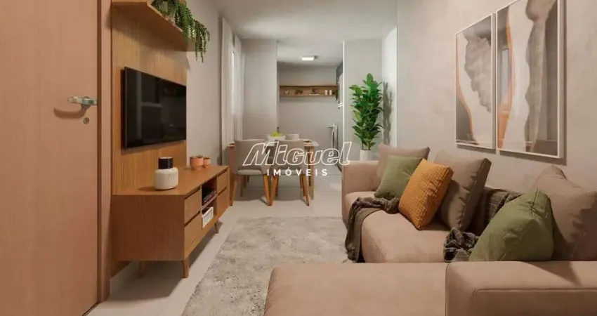 Lançamento de apartamento, à venda, 2 quartos, piazza sirena , vale do sol - piracicaba