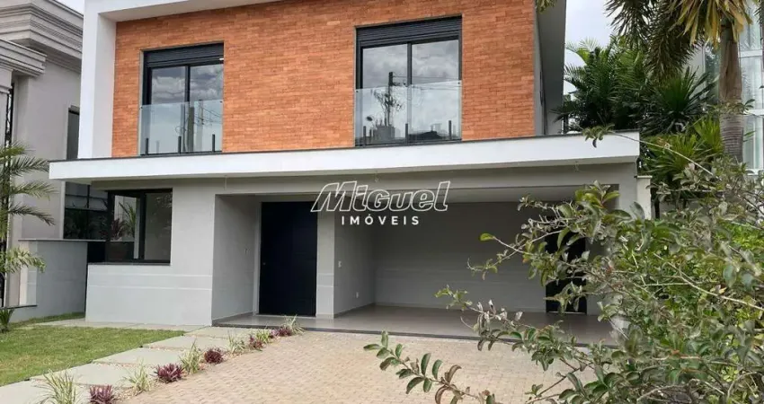Casa em condomínio, 262m² à venda, santa rosa - piracicaba 4 quartos - residencial villa d'aquila