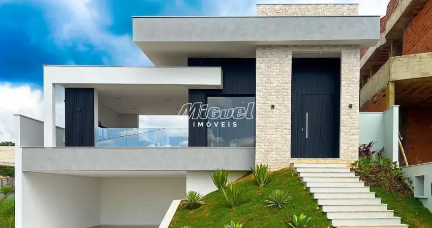 Casa em condomínio, 231,59m² à venda, ondas - piracicaba 3 quartos - residencial damha ii piracicaba