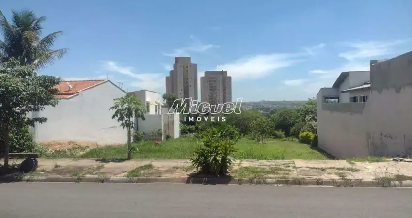 Terreno à venda na Rua Antonio Reinaldo Zanin, Parque Conceição II, Piracicaba