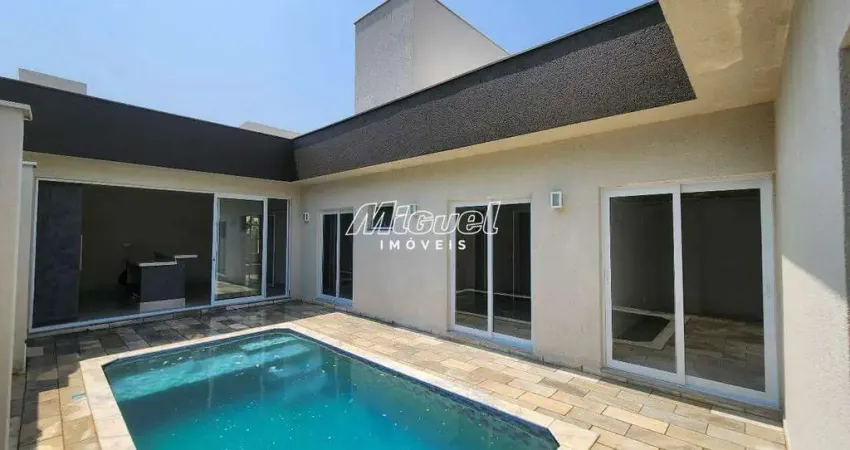 Casa em condomínio, 160m² à venda, ondas - piracicaba 3 quartos - condomínio residencial soleil