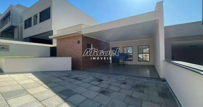 Casa em condomínio, 136,15m² à venda, ondinhas - piracicaba 3 quartos - condomínio residencial soleil