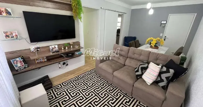 Apartamento, 66,79m² à venda, centro - piracicaba 2 quartos - condomínio edifício noiva da colina