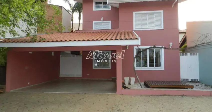 Casa em condomínio, 280m² à venda, jardim caxambu - piracicaba 4 quartos - residencial jardim agua viva