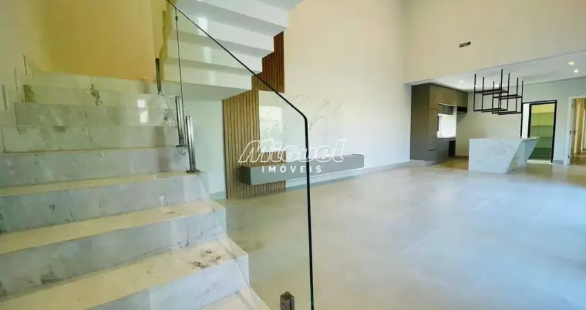 Casa em condomínio, 240m² à venda, ondas - piracicaba 3 quartos - residencial damha ii piracicaba