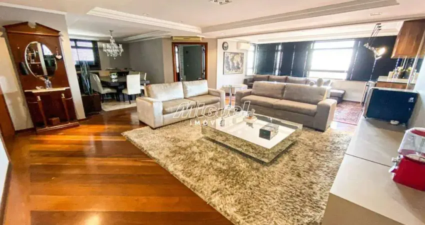 Apartamento, 218m² à venda, higienópolis - piracicaba 3 quartos - condomínio edifício monte líbano