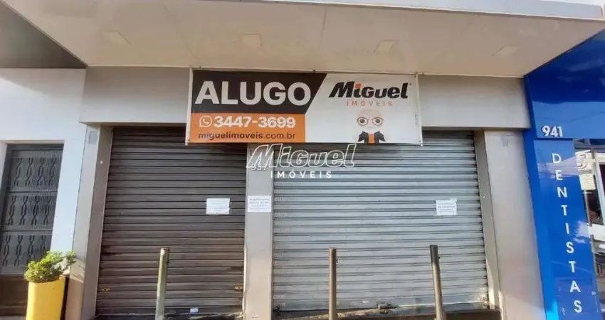 Salão comercial, 63,65m² para aluguel, centro - piracicaba -