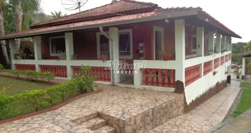 Chácara, área total 1.000,00m² à venda, estancia lago azul - piracicaba 3 quartos