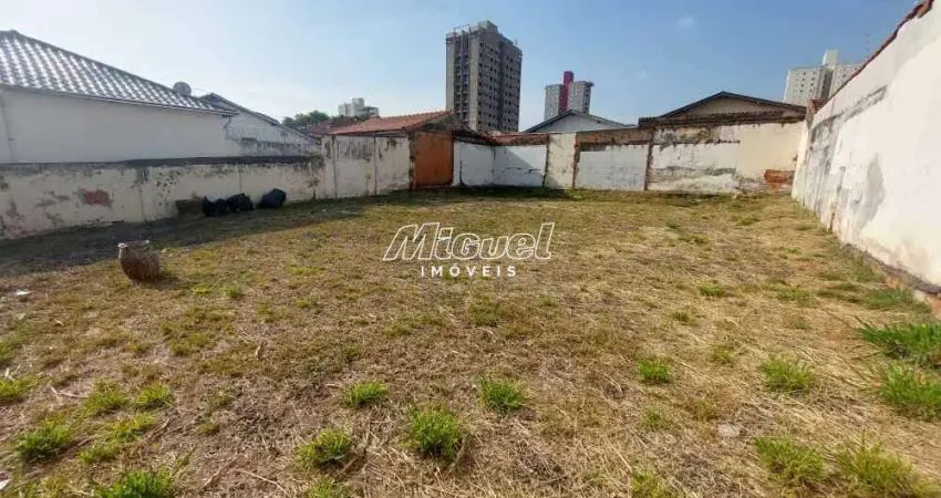 Terreno comercial para alugar na Rua Regente Feijó, Alemães, Piracicaba