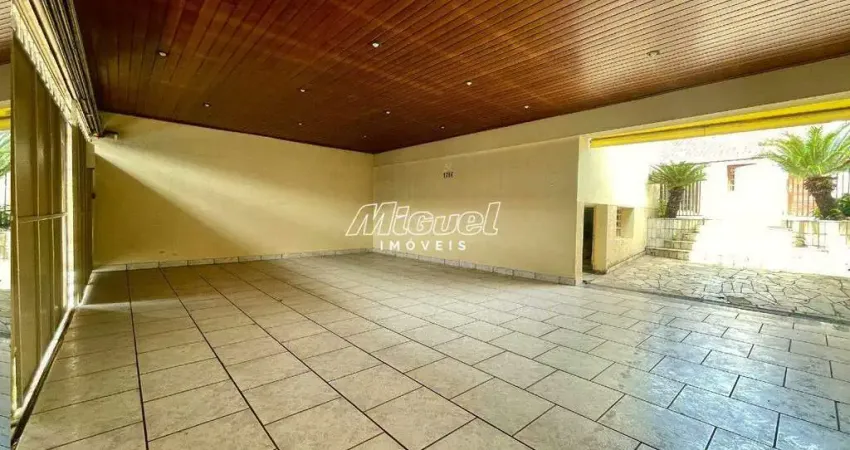 Casa comercial, 289,69m² à venda, cidade alta - piracicaba 6 quartos -