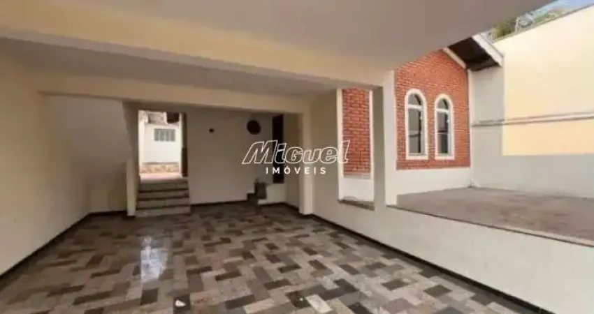 Casa, área total 250,00m² para aluguel, vila cristina - piracicaba 3 quartos