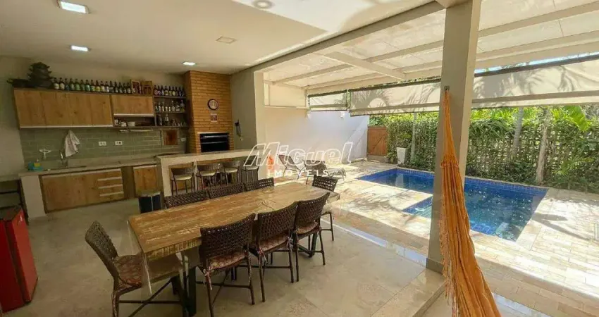 Casa em condomínio, 188m² à venda, jardim são francisco - piracicaba 3 quartos - condominio reserva das paineiras