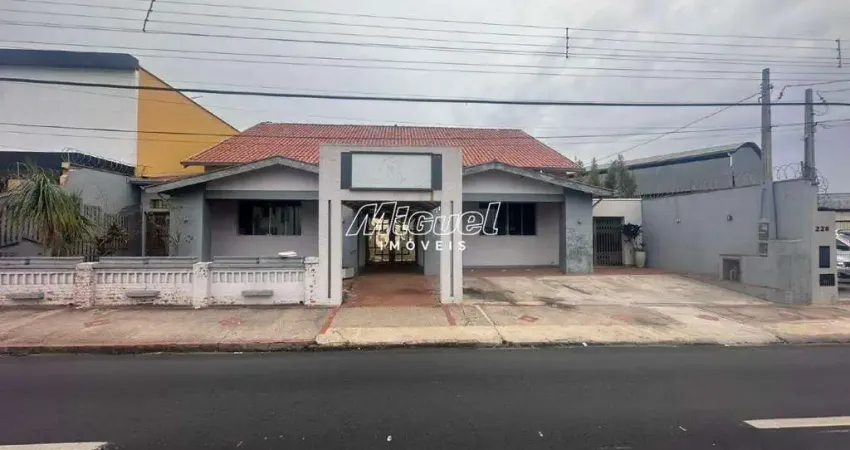 Casa comercial, área total 271,50m² para aluguel, higienópolis - piracicaba