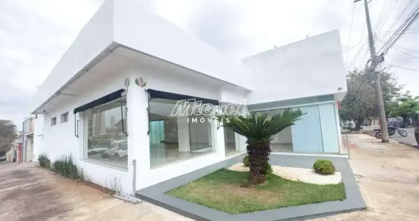 Salão comercial, 61m² para aluguel, cidade alta - piracicaba -