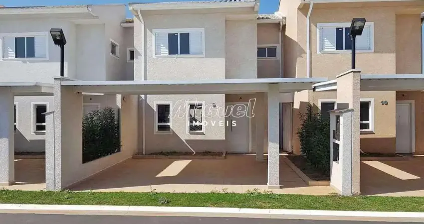 Casa em condomínio, 132m² à venda, água branca - piracicaba 3 quartos - village água branca residencial