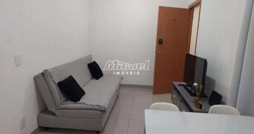 Apartamento, 45m² à venda, jardim são francisco - piracicaba 2 quartos - condomínio parque piazza fontanella