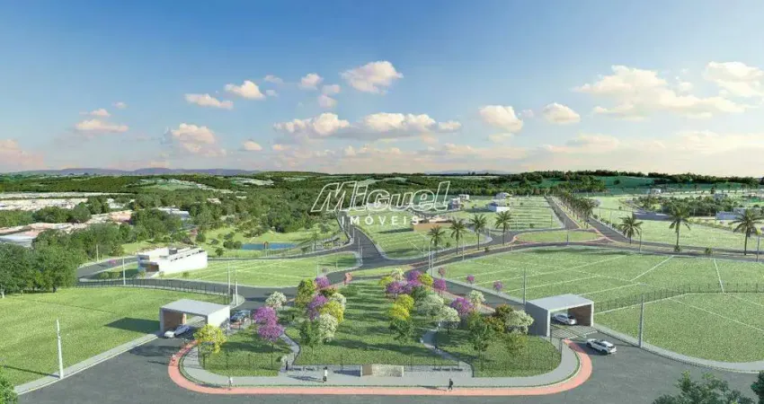 Terreno em condomínio, 250m² à venda, jardim são jorge - piracicaba - lagos do engenho