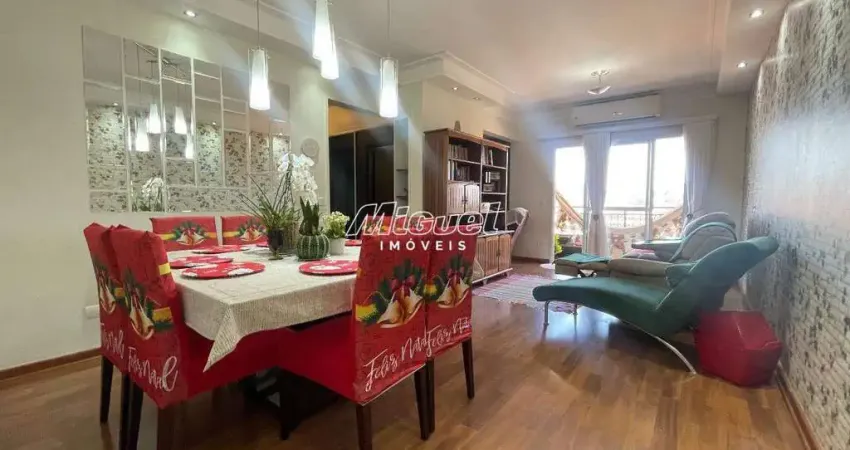 Apartamento, 112m² à venda, centro - piracicaba 3 quartos - condomínio edifício monalisa