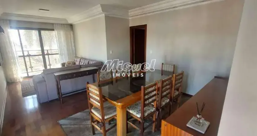 Apartamento, 110m² à venda, cidade alta - piracicaba 3 quartos - condomínio edifício copenhague