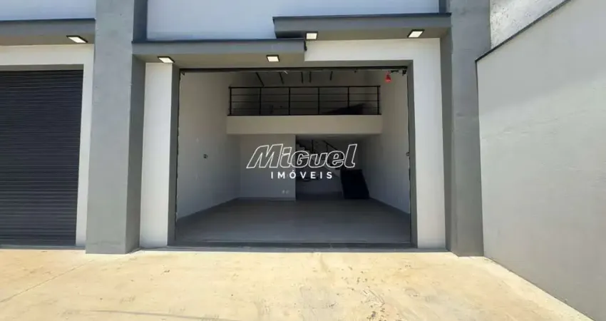 Salão comercial, 100m² para aluguel, jardim nova iguaçu - piracicaba -