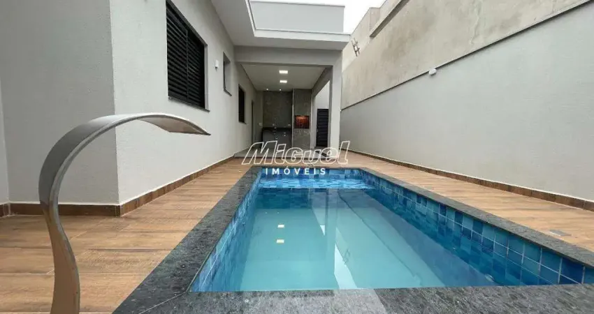 Casa em condomínio, 160m² à venda, ondinhas - piracicaba 3 quartos - condomínio residencial soleil