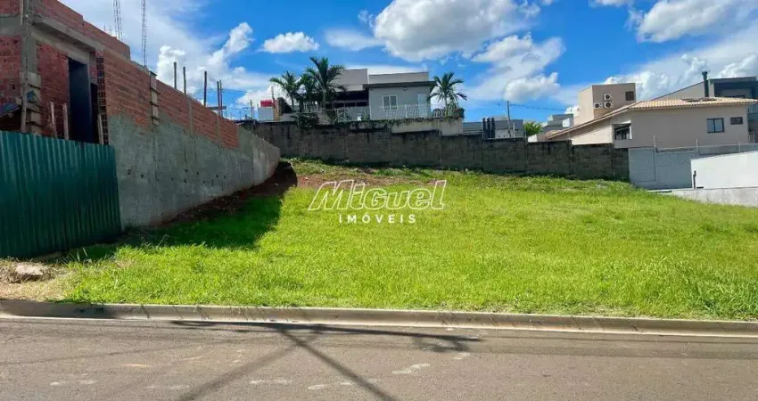 Terreno em Condomínio, à venda, Parque Residencial Damha II - Piracicaba Residencial Damha II Piracicaba