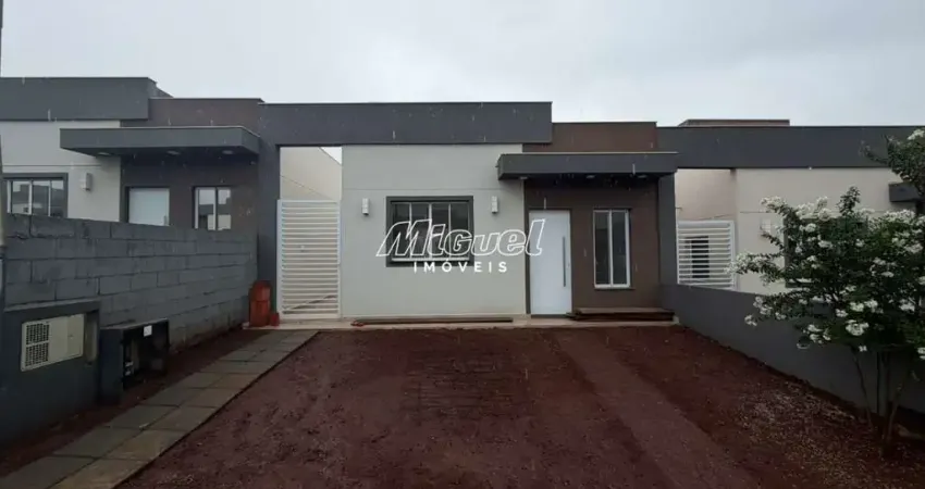 Casa em Condomínio, para aluguel, Cidade Judiciária - Piracicaba 2 quartos Condomínio Reserva Taquaral I