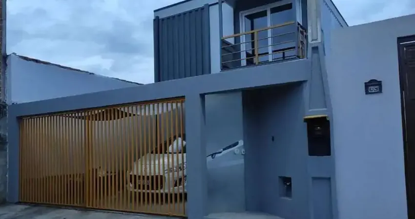 Sobrado novo com 3 dormitórios, 2 suítes e espaço gourmet – mogi das cruzes/sp