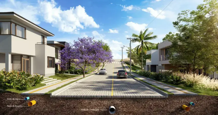 Terreno em condomínio fechado à venda na Rua Germano Morsch, 100, Steffen, Brusque