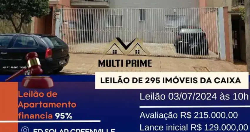 Apartamento para Venda em Ribeirão Preto, Residencial Greenville, 2 dormitórios, 2 banheiros, 1 vaga