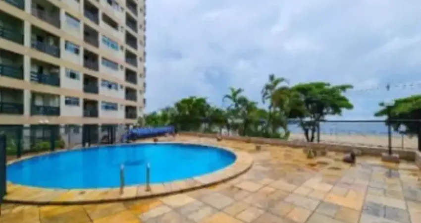 Sala Living em frente a praia do Gonzaguinha ,com vaga de garagem