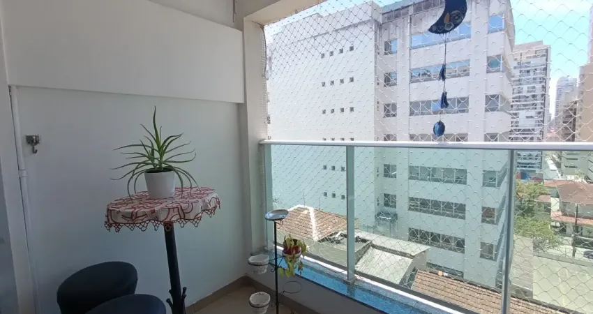 Apartamento à Venda com 3 Dormitórios sendo 1 Suíte Mais Dependência e Vaga de Garagem no Bairro do Gonzaga/Santos