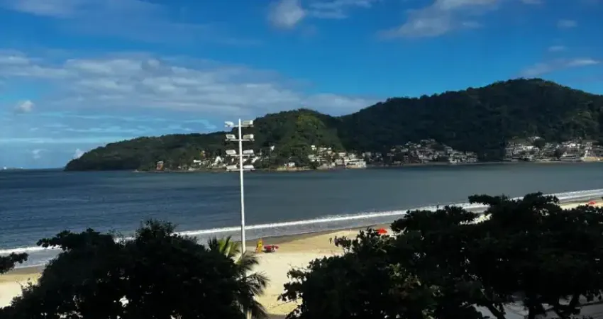 Kitnet à venda com vista para o mar e porteira fechada no centro de são vicente