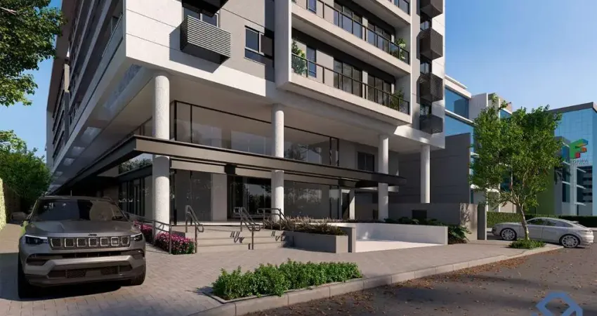 Apartamento de 2 dormitórios com uma vaga à beira mar com lazer completo.